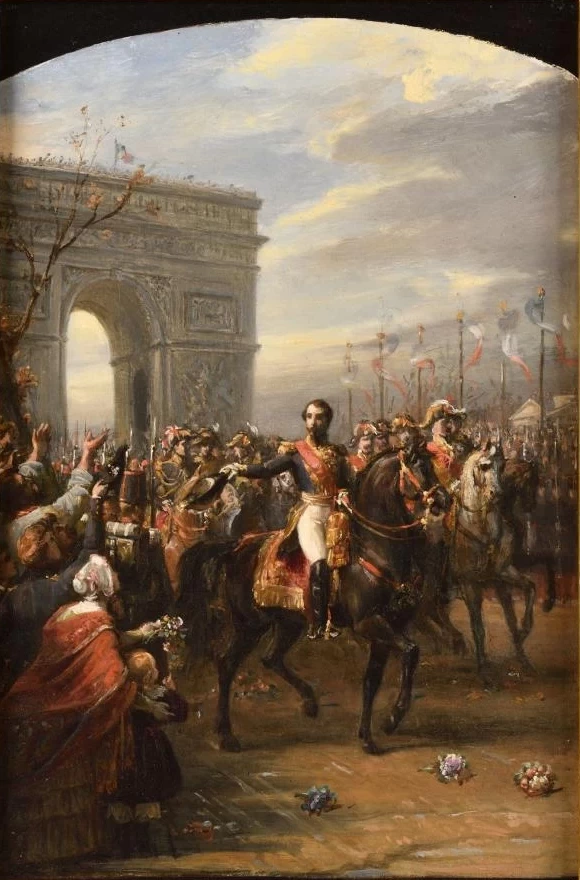 L'ingresso di Napoleone III a Parigi